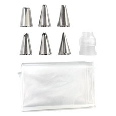 퀸스리빙 짤주머니 세트, 투명, 1개