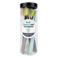 DENTI BUONGIORNO 輕巧小頭牙刷組, 1罐, 8支