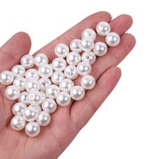MaDaKkuMi 串珠工藝 5mm珍珠, 象牙白, 1套