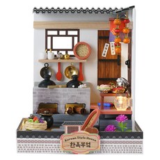 ADICO DIY 迷你房間製作套組 韓屋廚房, 混合顏色, 1套