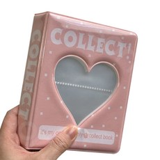 Sonio 愛心封面拍立得相簿 6.5 x 9 cm, 40張, TYPE 02 牛奶粉