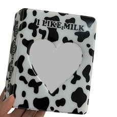 소니오 하트 커버 폴라로이드 포토 앨범 6.5 x 9 cm, TYPE 05 작은얼룩, 40매