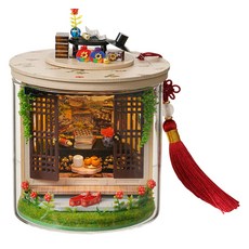 ADICO DIY迷你瓶製作套裝韓屋舍廊房, 混合色, 1套