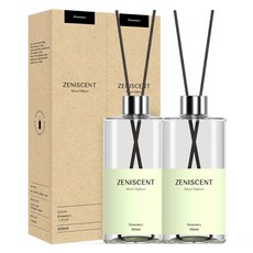 제니센트 무드 디퓨저, 그리너리, 500ml, 2개