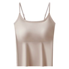 貼身無縫細肩帶罩杯式背心