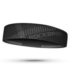 ROCKBROS 洛克兄弟 運動髮帶 ZHD001, 黑色(ZHD001BK)