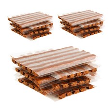 어반카 리페어 타이어 펑크 씰 5p, 15개, 브라운