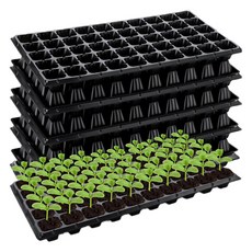 1991專案 育苗盤 育苗穴盤 50孔, 10個, 黑色