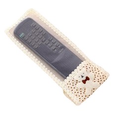 高級遙控器保護套 中號, 米色, 1個