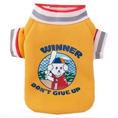 Coco studio 寵物日常大聯盟T恤, 1個, COCO 大聯盟T恤/橘色