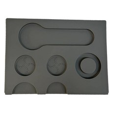 Topia 便利咖啡填壓墊 多功能壓粉 B款, 1個, 灰色