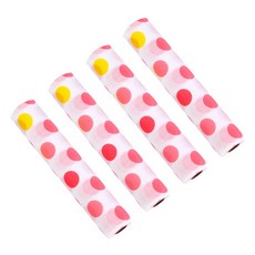 언헤브 잘라쓰는 오염방지 패드, D 레드 도트, 4개