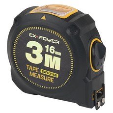 EX-POWER 自動鎖定捲尺 雙面型 3m x 16mm EWT-316B, 1個