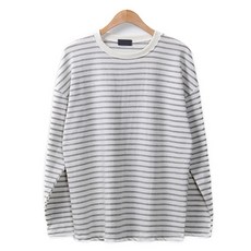 Raymon 男款Flam條紋圓領T恤