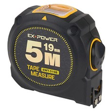 EX-POWER 自動鎖定捲尺 雙面型 5m x 19mm EWT-519B, 1個