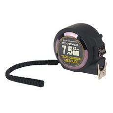 EX-POWER 雙面型自動鎖定捲尺 7.5m x 25mm EMT-7525B, 1個