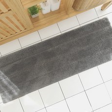 Living Plus 高品質優質多用途超細纖維地墊, 深灰色