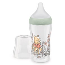 NUK 完美搭配奶瓶+奶嘴M套裝, 迪士尼小熊維尼, 260ml, 1組