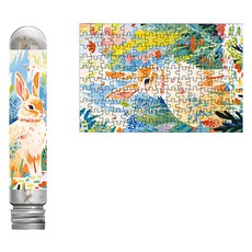 試管高難度成人迷你拼圖, 1個, 150件, 兔子