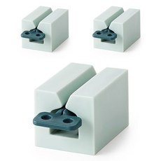 Postroad 方形牙膏擠壓器, 薄荷綠, 3個