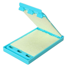 탑피아 간편한 기타줄 스트링 클리너 블루스틸러 소프트바닥 펄 파우치, 1개