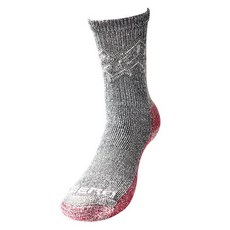 LIBERO Rober 輕量緩震羊毛登山襪, 1個, 紫海軍藍