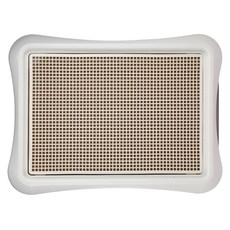 MrChuchu 狗狗網狀廁所排便板, 白色 + 米色, 1個