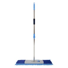 Planex 可調節長度 2段式不鏽鋼超細纖維Do-re-mi禮堂大拖把 DM-DRM90-T, 1個, 混合色