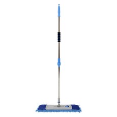 Planex 長度可調 2 級不鏽鋼超細纖維 Doremi 禮堂拖把小型 DM-DRM45-T, 1個, 混合顏色