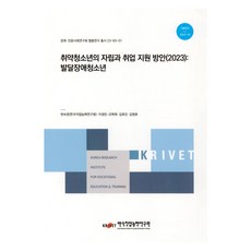 2023年弱勢青少年自立與就業支援方案： 發展障礙青少年, 韓國職業能力開發院, 卞淑英, 李貞敏, 吳赫濟, 金浩鎮, 金元浩