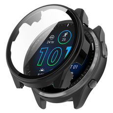 파이네스트원 가민 포러너 965 스마트워치 액정보호 PC 케이스 50 x 51 mm, 블랙, 1개