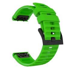 Finest One Garmin Enduro 3 / Fenix 8 / Fenix E 矽膠智慧手錶錶帶 22mm, 1個, 綠色