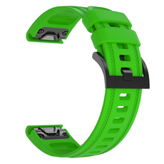 파이네스트원 가민 엔듀로 3 / 피닉스 8 / 피닉스 E 실리콘 스마트워치 스트랩 20mm, 그린, 1개