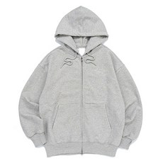 Raymon Orte半寬鬆版型雙向拉鍊連帽外套