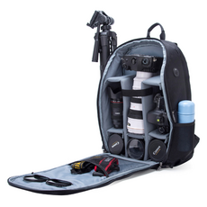 파이네스트원 프리미엄 카메라 백팩 32 x 46 x 18 cm, 그레이 블랙, 1개