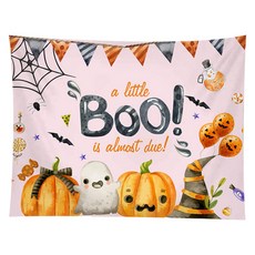 Eumes 萬聖節家庭派對掛布裝飾, E款