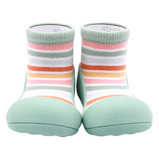 Attipas 嬰幼兒彩虹線條學步鞋