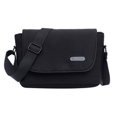 사우델로르 숄더 드로스트링 카메라 백 23 x 18 x 12 cm, 블랙, 1개