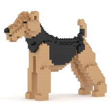 JEKCA 艾爾戴爾㹴犬積木 S, 混合色, 1個