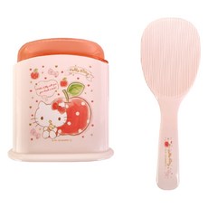 Skater 卡通造型飯匙 + 收納架組合 SMS1, Hello Kitty, 1套