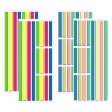 Univi 索引螢光標示便利貼 長短款 2種 x 640張套組, 1套