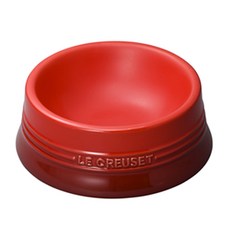 LE CREUSET 寵物碗, 紅色, 1個