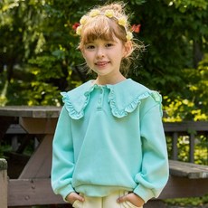 Bebezoo 女童水晶領大學T