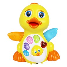 홀라 유아용 춤추는 오리맘, 혼합색상, 1개