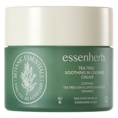 essenherb 茶樹鎮靜舒緩霜, 1罐, 80ml