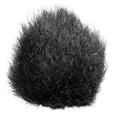 SHURE 舒爾 MoveMic 毛刷防風罩, 1個, AMV-LAV-FUR/SH-AC-0169, 黑色