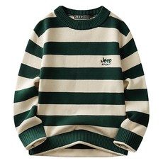 JEEP SPIRIT 男款圓領針織衫 JPHY18035