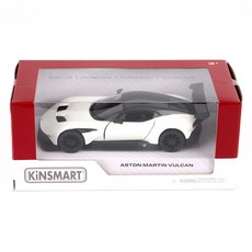KiNSMAR 奧斯頓·馬丁 Vulcan 汽車 KT5407, 白色, 1個