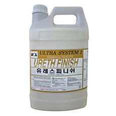 UCL Ures Finish 高級型木質蠟 營業用, 3.75L, 1個