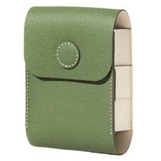 City Company 經典皮革高爾夫球盒 球袋, green, 1個